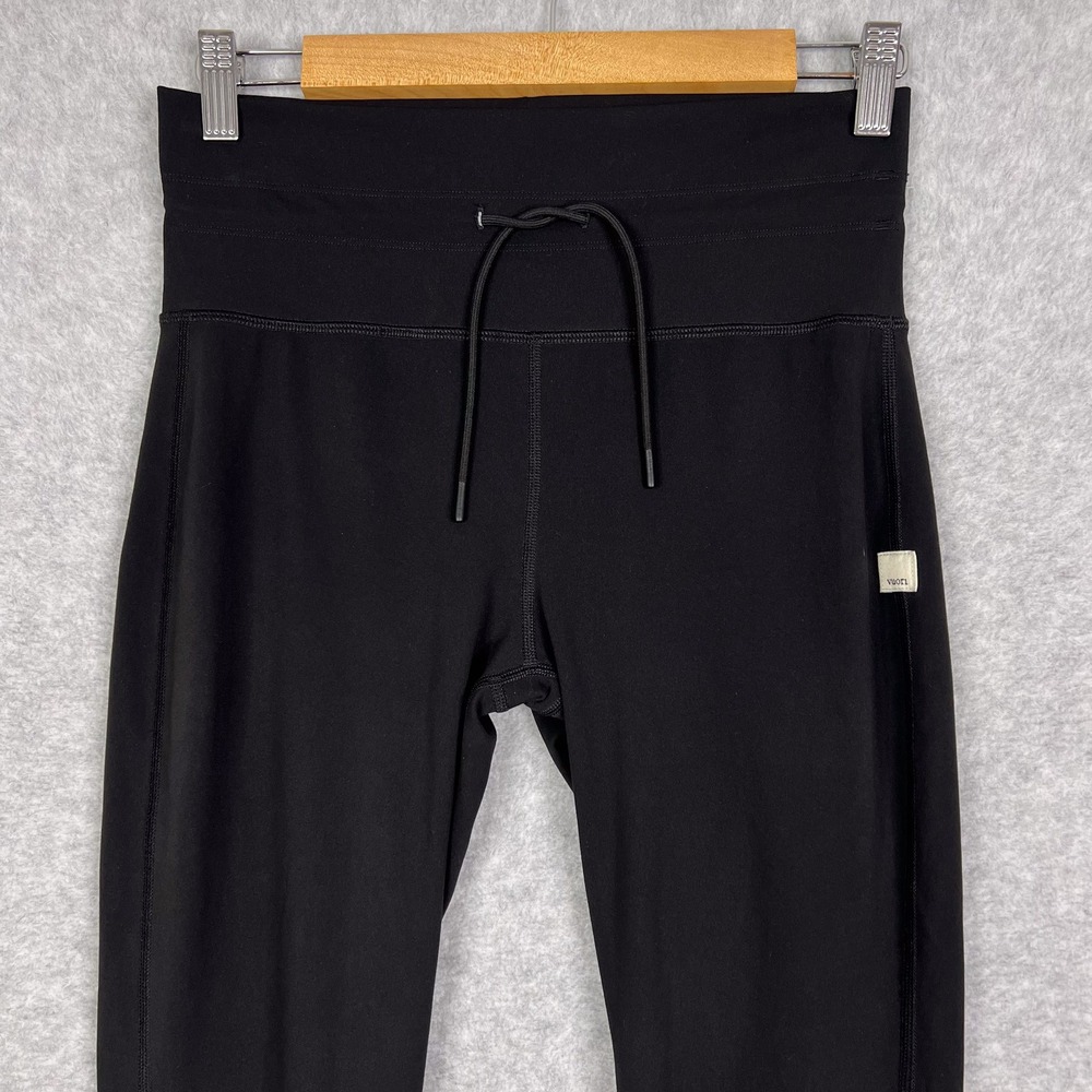 Vuori Black Daily Legging High Rise Drawstring Athleisure Size Medium - Picture 2 of 12